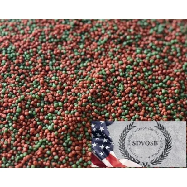 20LB Floating Color Enhancing Fish Food Pellets