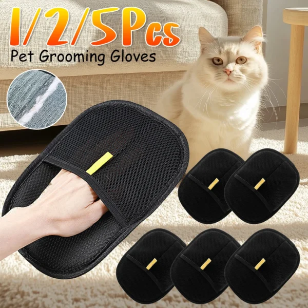 Dog And Cat Pet Hair Remover Gloves